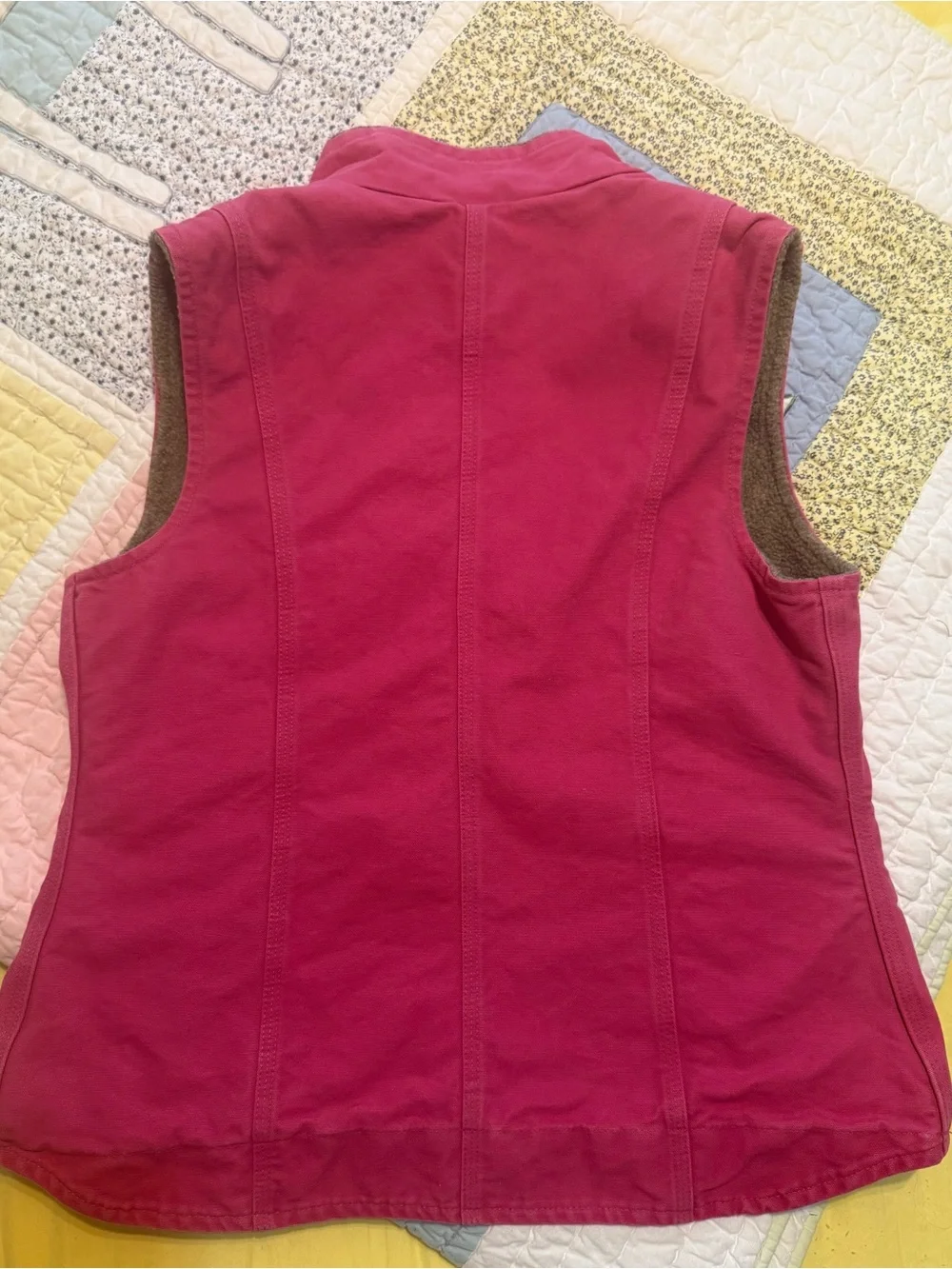Women’s Vintage Rare Pink Carharrt Vest